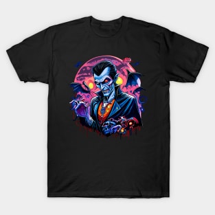 Psychedelic Dracula T-Shirt